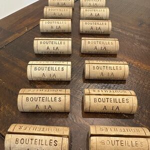 Wine Cork Design Place Card Holders